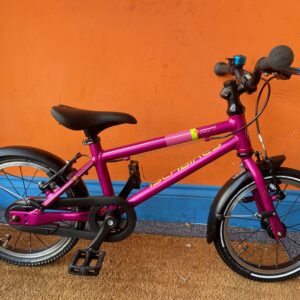 Islabikes Cnoc 14 large In pink Kids Bike With Mudguards And A Bell  Fully Serviced VG condition