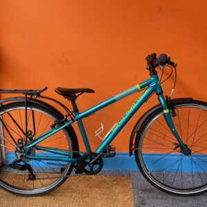 Islabikes beinn 26 in  teal kids bike Mudguards  Pannier rack Stand Bottle cage bell Full Service (Copy)